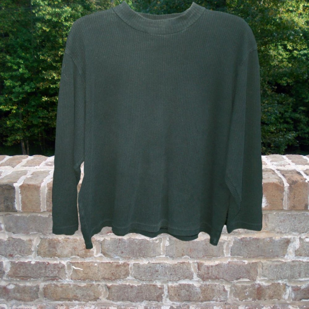 Elizabeth by Liz Claiborne Ribbed Top - Size 3